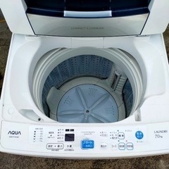 ジ12 AQW-P70C AQUA 洗濯機 2014年製