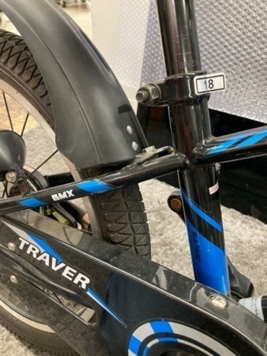 自転車 ☆【中古品】自転車 18インチ SUPER FRAME RAISEキッズ 子供 