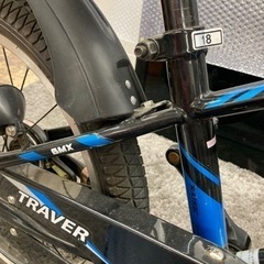 ☆【中古品】自転車 18インチ SUPER FRAME RAISEキッズ 子供自転車