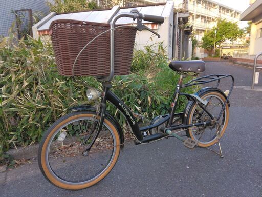 ２０インチのお洒落な自転車です。　外装６段ギア付きです。