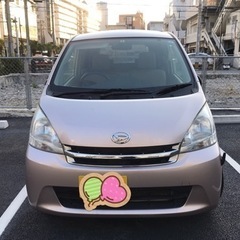 ダイハツムーヴ　ナビ付き　走行約44000km  車検:令和6年3月