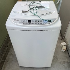 まだまだ使えるSANYOの洗濯機 4/12(水)AM来れる方