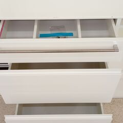 ☆店長特別お値引き☆ レンジボード アイボリー H200.3×D50×W120.2