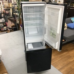 S751 ⭐ TOSHIBA GR-M15BS(K) [冷蔵庫 （153L・右開き） 2ドア BSシリーズ ピュアブラック]⭐動作確認⭐クリーニング済