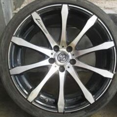 最終値下げ！　アルミホイール中古　19インチ9Ｊ　ＰＣＤ114.3