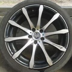 最終値下げ！　アルミホイール中古　19インチ9Ｊ　ＰＣＤ114.3