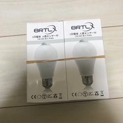 値下げBRTLX LED電球 人感センサー付 E26口金