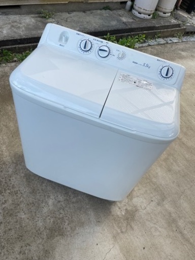 ハイアール5.5k二層式洗濯機