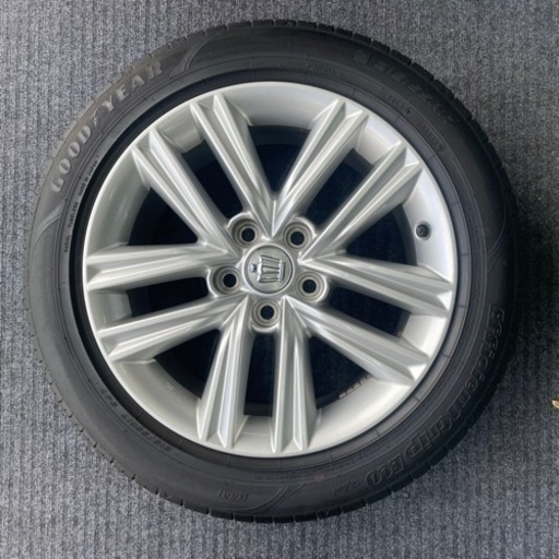 2極タイプ クラウン☆トヨタ純正☆215/55R/17☆アルミタイヤ４本セット