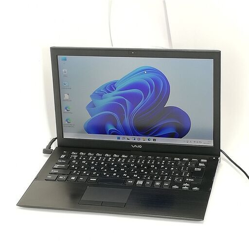 13.3型 ノートパソコン SONY VJP132C11N 中古良品 第5世代 Core i5 4GB 無線 Bluetooth Webカメラ Windows11 Office