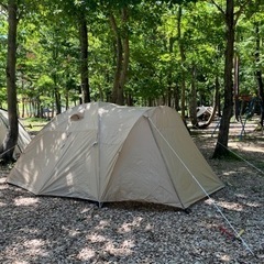 テント　4〜6人用　美品　マット、シート、アップライトポールセット　アウトドア