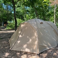 テント　4〜6人用　美品　マット、シート、アップライトポールセット　アウトドア