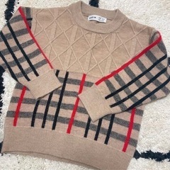 冬物セール 🧸チェック セーター 100cm