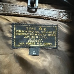 AVIREX アヴィレックス A-2 フライトジャケット 羊革