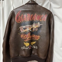 AVIREX アヴィレックス A-2 フライトジャケット 羊革