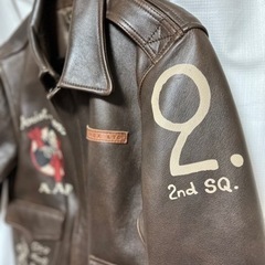 AVIREX アヴィレックス A-2 フライトジャケット 羊革