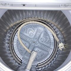 ☆中古￥17,800！SHARP　5.5kg洗濯乾燥付き　家電　2020年製　ES-TX5E-S型　【BD062】