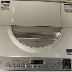 ☆中古￥17,800！SHARP　5.5kg洗濯乾燥付き　家電　2020年製　ES-TX5E-S型　【BD062】