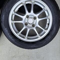 夏タイヤ&アルミ4本セット175/65 15インチ