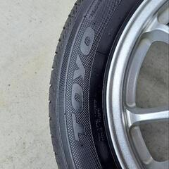 夏タイヤ&アルミ4本セット175/65 15インチ