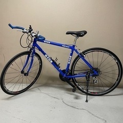 【成約済】GIOS ( ジオス ) クロスバイク MISTRAL ( ミストラル ) -PRADA プラダレザーポーチコインケース新品未使用白ホワイト