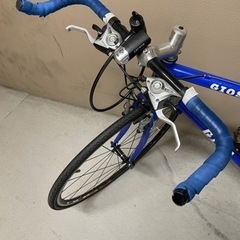 【成約済】GIOS ( ジオス ) クロスバイク MISTRAL ( ミストラル ) -PRADA プラダレザーポーチコインケース新品未使用白ホワイト