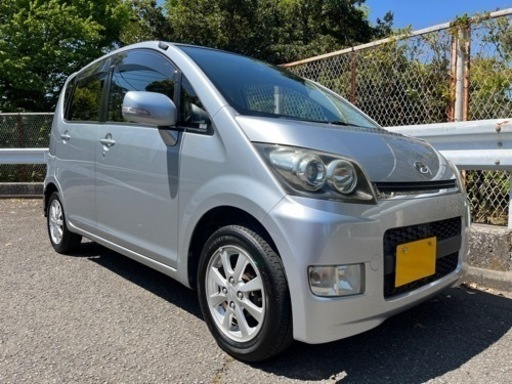 平成18年 ムーヴ カスタムX 4WD L185S シルバー 走行14.4万キロ 車検5年12