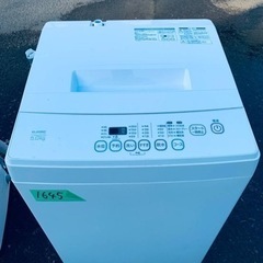✨2018年製✨1645番 ノジマ✨電気洗濯機✨EM-L50S‼️ 
