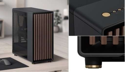ほぼ新品❗️希少　Fractal Design North pcケース　北欧　家具調 ほぼ新品❗️希少 Fractal Design North pcケース 北欧 家具調