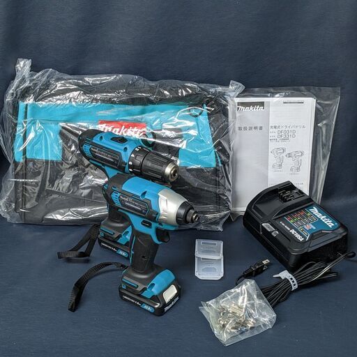 ★新品　未使用　美品　マキタ　MAKITA　CK1006  コンボキット 10.8V インパクトドライバ（TD110D） ドライバドリル（DF331D）　CK1006　C1CP0701