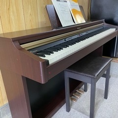 中古美品、取扱説明書付きRoland 電子ピアノ HP-2  ペ...