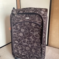 旅行用布製スーツケース