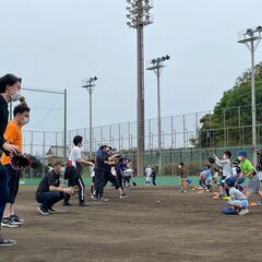 はじめての子も楽しめる「親子野球教室」 - 大和市