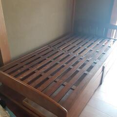 木製　ベッド