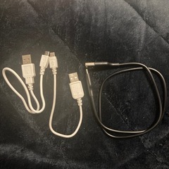 充電ケーブル　USBとマイクロUSB 2本&USBとusb ty...