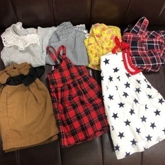 子供服　80 90  女の子　7点　まとめ売り