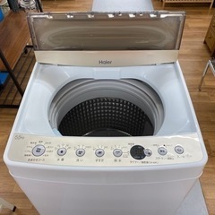 I312 🌈 2020年製の美品♪  Haier 洗濯機 （5.5㎏） ⭐ 動作確認済  ⭐ クリーニング済