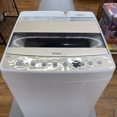 I312 🌈 2020年製の美品♪  Haier 洗濯機 （5.5㎏） ⭐ 動作確認済  ⭐ クリーニング済