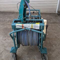 鹿児島発 丸山 自走式ガソリンエンジン整列巻き取り動噴MS413B-M-A 畦