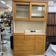収納たくさん☆食器棚 リサイクルショップ宮崎屋 住吉店 23.4.12 A