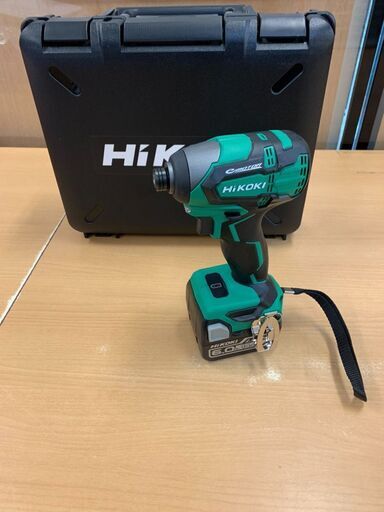 【モノマニア四日市】【引取限定】HiKOKI インパクトドライバー 14.4V WH14DB 本体・ケース・バッテリーx1・充電器