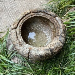 水鉢　庭園石　縁先手水鉢　ガーデニング　