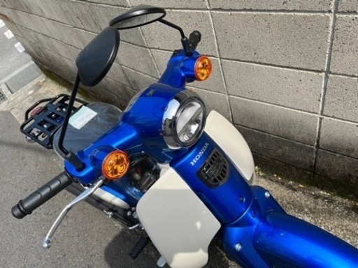 スーパーカブ50】新車❗️ホンダ製 ブルー 若林自転車 膳所店 展示販売