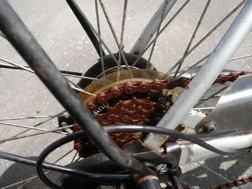 27インチ自転車シルバー明石市大蔵谷駅引き渡し 27インチ自転車シルバー明石市大蔵谷駅朝霧駅引き渡し - メルカリ