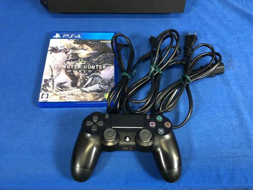 動作保証あり】SONY PlayStation 4 Pro CUH-7100BB01 ソフト付き【管理