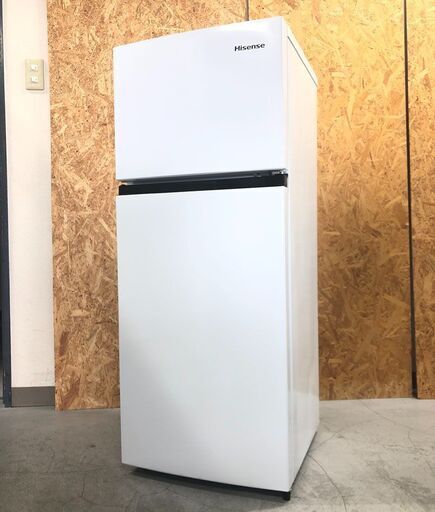 ハイセンス★冷凍冷蔵庫 HR-B1202 2ドア 120L 2020年製 ホワイト Hisense 一人暮らし