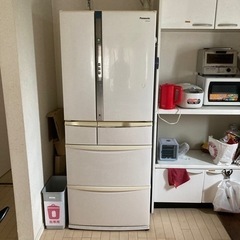 【美品]Panasonic 6ドア冷蔵庫 470L 大型冷蔵庫