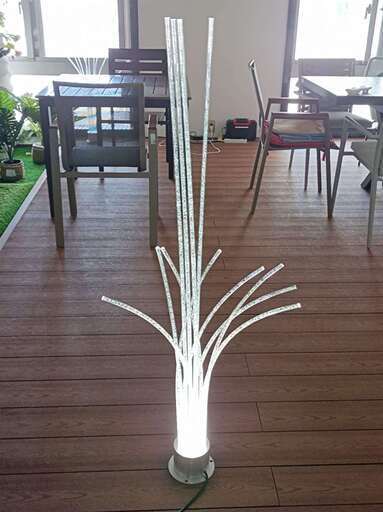 ②【処分価格】新品LED 　葦草(アシ、ヨシ) 光ファイバー　インテリア ②【処分価格】新品LED 葦草(アシ、ヨシ) 光ファイバー インテリア