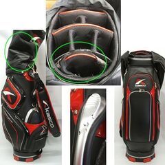 ゴルフ アイアン9本 4～9、P/S、P、S +キャディバッグセット 右用 タンベック ファインユニット・キャスコ　まとめて まとめ売り Tanbec Fine Unit KASCO ☆ PayPay(ペイペイ)決済可能 ☆ 札幌市 豊平区 平岸