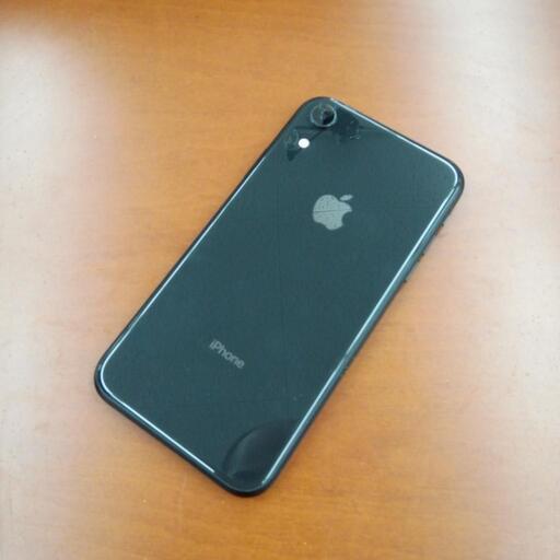 Apple - iPhoneXR 64gb 黒 au SIMフリー　訳あり　ジャンク iPhone XR Black 64 GB au（SIMフリー） ジャンク